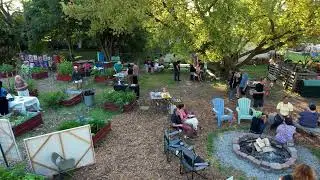 Drone Footage of Our 2024 Art in the Garden Event