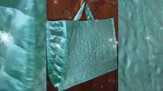 old bag convert to fabric new Bag sewing 🧵🛍️ // Bag stitching