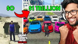 FROM $0 TO $1 TRILLION IN GTA 5 ONLINE ! (DAY 1)