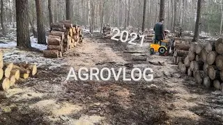 ...AGROVLOG #31//TAHÁME DŘÍVÍ Z LESA//