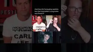 Matthew McConaughey&rsquo;s breakdown of the Interstellar crying scene 🎭