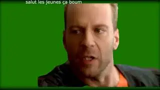 Bruce Willis le 5eme element FOND VERT