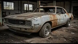 ASMR Car Restoration Full Rebuild of Chevrolet Camaro ZL1 1969 from Abundant to Looking New