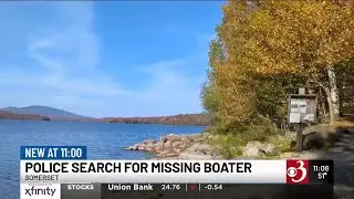 Troopers search for missing boater in Somerset