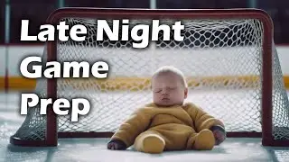 GAME PREP | Over 40 Goalie - How to get ready for a late night skate