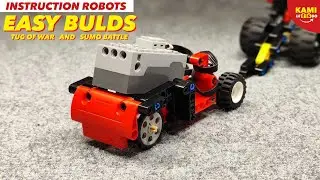 lego building instructions. EASY build tutorial, how to make a LEGO ROBOT, Sumo easy mode