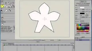 Учебник Anime Studio 9: инструмент &laquo;Добавить точку&raquo;