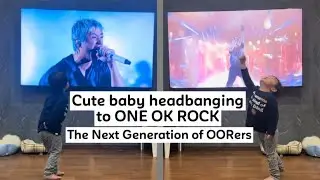 ONE OK ROCK - Future OORer [A cute baby headbanging to ONE OK ROCK]