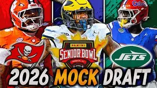 2-Round Post Senior Bowl 2026 NFL Mock Draft | Who Shot Up Boards?