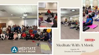 Don't Let Harsh Words Ruin Your Happiness - Meditate With A Monk in Augusta, GA