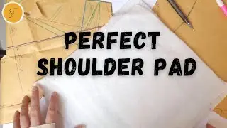 Master Tailoring Shoulder Pads | Corte y costura de hombreras profesionales