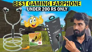 Free Fire Gaming Earphones Under 200 Rs 🤩 | Mozu Audiology 100 Earphone Test Free Fire Game