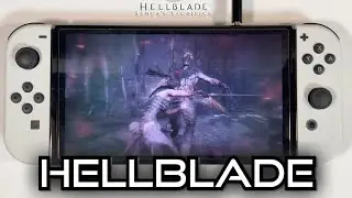 Hellblade on the Nintendo Switch OLED
