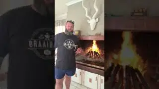Ons gaan nou braai from Cape Town #braaibaas #southafrica #shorts