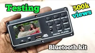 057 Bluetooth kit with Display || New Module Bluetooth || Electronics Verma