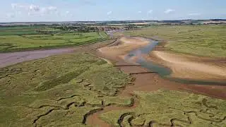 HOLKHAM National Nature Reserve |  Norfolk GREAT BRITAIN 4K Drone