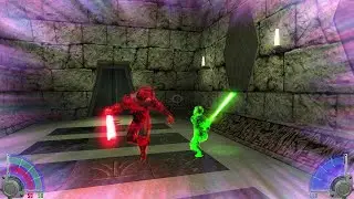 Jedi Academy - Luke vs. Desann (Yavin Temple Grounds) - Star Wars
