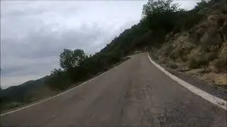 Puerto de Serrablo, Motorradreise, XJ600, Yamaha, Motorrad Abenteuer, von Camping Ainsa... #dashcam