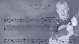 Luar de São Paulo - A. Marino for Classical Guitar, score and tab