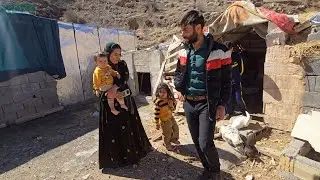 Finally, the children say goodbye to Tayyaba's farm.