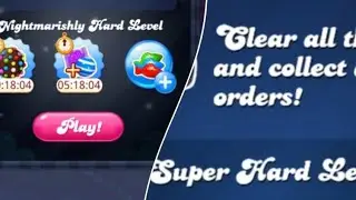 Queen of candy crush Nightmarshily hard level 4071 & Super hard level 4072 solved easily candycrush