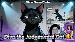 Diva the Judgmental Cat &mdash; Official Channel Trailer