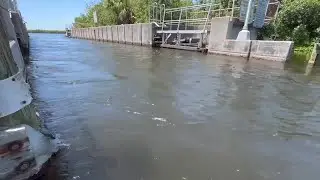 DROUGHT: See how Charlotte County raises water levels in the South Gulf Cove canals