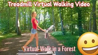 Treadmill Virtual Walking Video 👉 Halskov v&aelig;nge 2