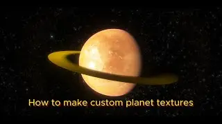 SpaceEngine Tutorial: How to make custom planet textures
