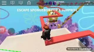 Escape do bob esponja do mal corram