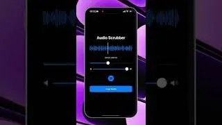 Освоение аудиоскрабинга с помощью SwiftUI 🎧💡