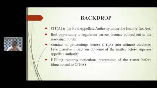 12th January, 2017- 5th Webinar on Appeals before CIT (Appeals) - [Shri Rahul Hakani]