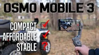 DJI Osmo Mobile 3 - How stable is it?