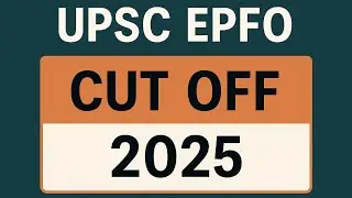 UPSC EPFO expected cutoff 2025 | EPFO APFC /AO /EO exam 2025 @CivilservicesMantra-z2k 