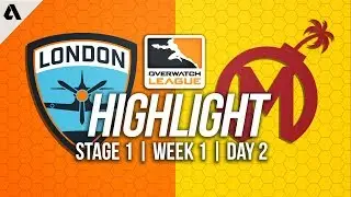 London Spitfire vs Florida Mayhem | Overwatch League Highlights OWL Stage 1 Week 1 Day 2