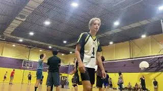Volleyball game I am number 4