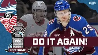 Can MacKinnon and the Avalanche run it back at home against the Detroit Red Wings