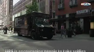 UPS unveils Taylor Swift-themed delivery trucks
