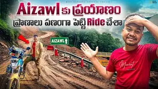 India's Deadliest Roads - MIZORAM🇮🇳 | Travel to AIZAWL city on difficult roads