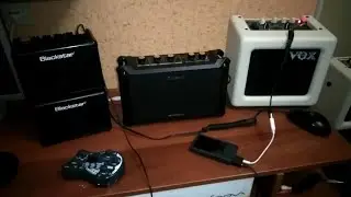 Black Star Fly Stereo vs Roland Mobile AC vs VOX Mini 3g (Аудио тест)