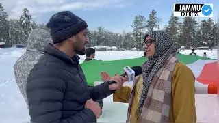 *Shaan-e-Tiranga rally at Tangmarg || ABVP tiranga rally in Tangmarg || 90 feet Indian flag*