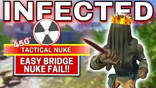 EASY INFECTED BRIDGE NUKE FAIL!! + GOT CARRIED FOR A NUKE BY STREAM SNIPERS?? | Call of Duty MW