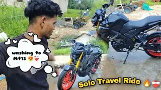 🔥Riding MT15 Solo Mandla to Haypar ride Mt15 🔥