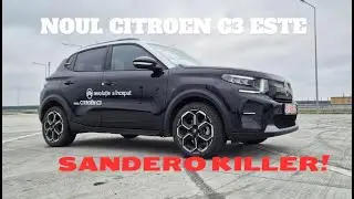 Test Drive cu noul Citroen C3 1.2 Turbo 100 CP MT6 2024- Doar 14.990 euro
