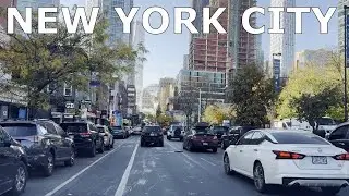 New York City | Driving in Lafayette Ave & Dekalb Ave, Brooklyn, NYC