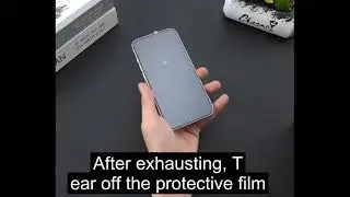 Oleophobic Coating Dust Free Easy Installation Screen Protector F