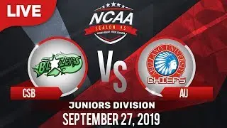 CSB vs. AU | NCAA 95 Jrs Basketball | September 27, 2019