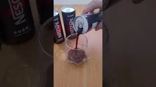 ICE BLACK NESCAFE TASTE TEST #shortfeeds #ytshorts #satisfyingvideo #asmrsounds #nescafe