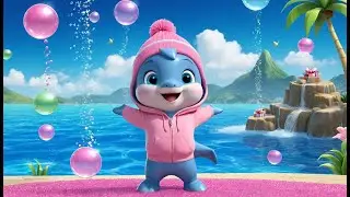 Dolphin New Year Splash Surprise | Fun New Year Learning Song for Kids