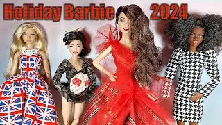 Holiday Barbie 2024 | Kristi Yamaguchi | New Etsy Dresses